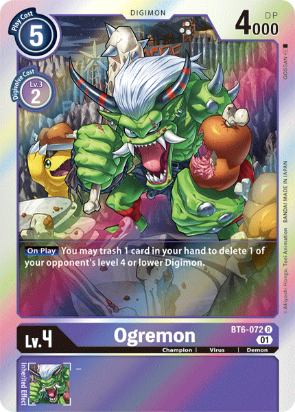 Image of Ogremon [BT6-072] [Double Diamond]
