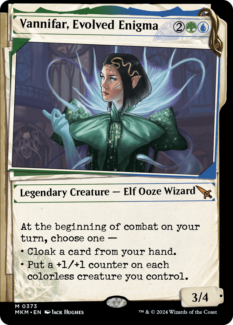 Image of Vannifar, Evolved Enigma (Showcase) (0373) [Murders at Karlov Manor]
