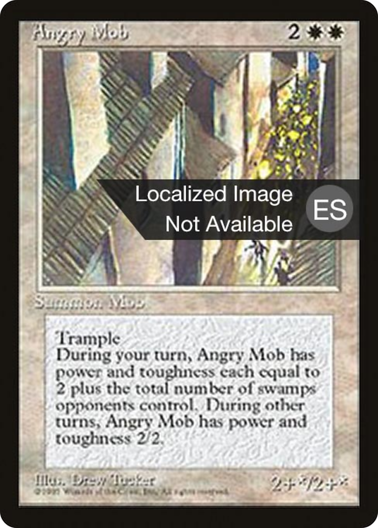 Image of Angry Mob [Fourth Edition (Foreign Black Border)]