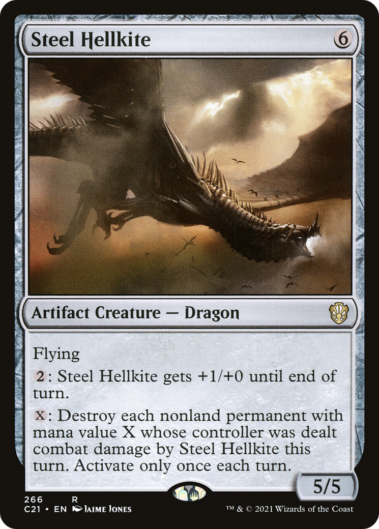 Image of Steel Hellkite [Commander 2021]