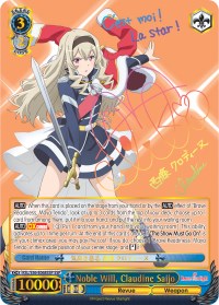 Image of Noble Will, Claudine Saijo (RSL/S56-E068SSP SSP) [Revue Starlight]