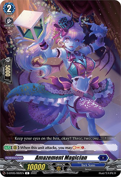 Image of Amazement Magician (D-BT05/062EN) [Triumphant Return of the Brave Heroes]