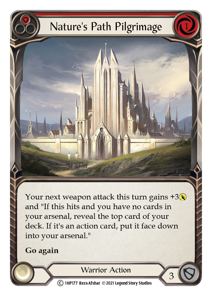Image of Nature's Path Pilgrimage (Red) [1HP177] (History Pack 1)