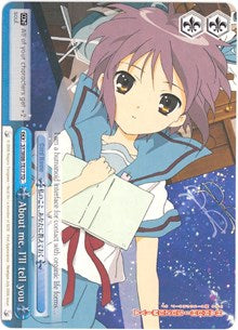 Image of About me. I'll tell you (SY/W08-TE17 TD) [The Melancholy of Haruhi Suzumiya]