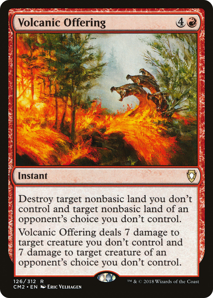 Image of Volcanic Offering [Commander Anthology Volume II]
