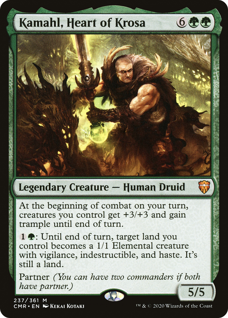 Image of Kamahl, Heart of Krosa [Commander Legends]