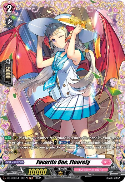 Image of Favorite One, Fleurety (D-LBT03/FR09EN) [Lyrical Monasterio: Summertime Memories!]