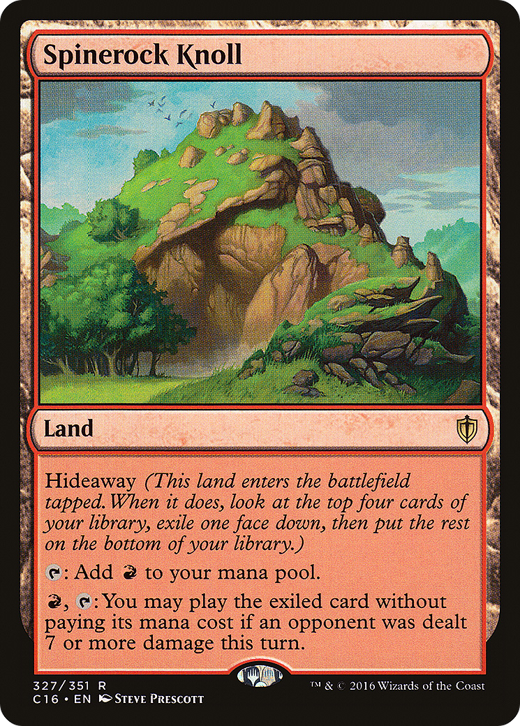 Image of Spinerock Knoll [Commander 2016]