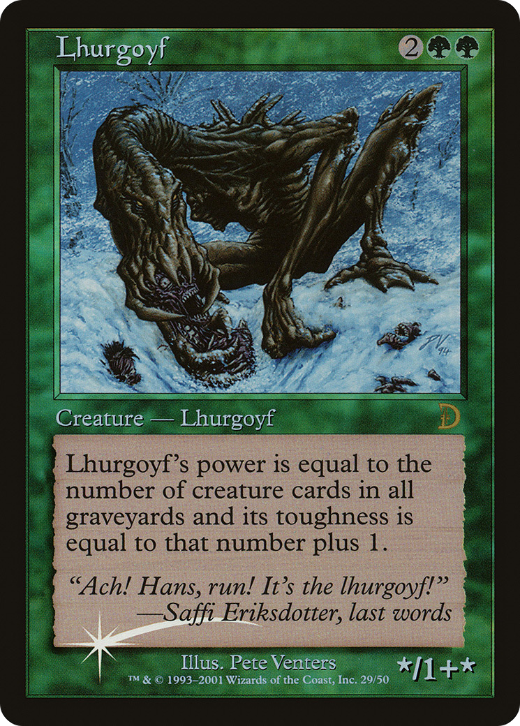 Image of Lhurgoyf [Deckmasters]