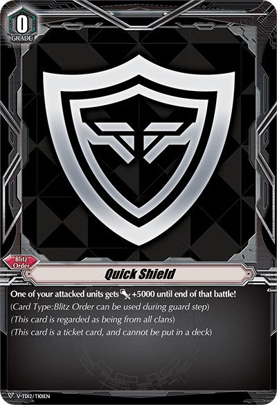 Image of Quick Shield (V-TD12/TI01EN) [Ahsha]