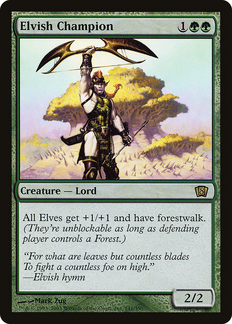 Image of Elvish Champion [Eighth Edition]