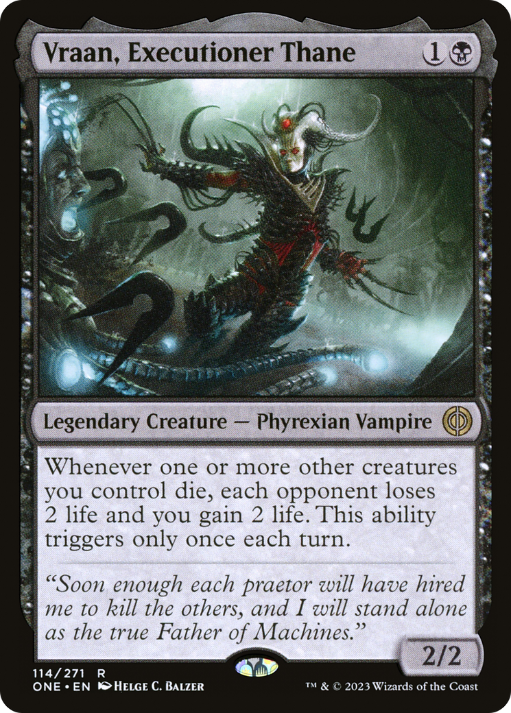 Image of Vraan, Executioner Thane [Phyrexia: All Will Be One]
