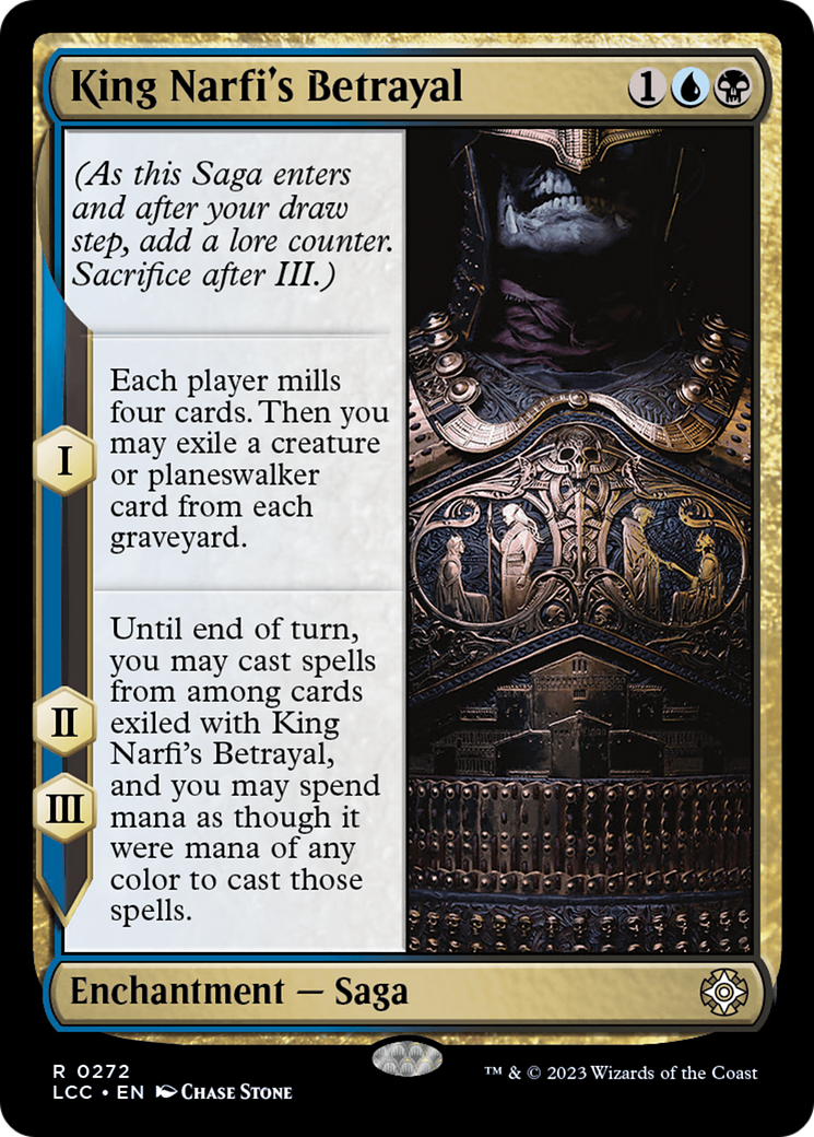 Image of King Narfi's Betrayal [The Lost Caverns of Ixalan Commander]