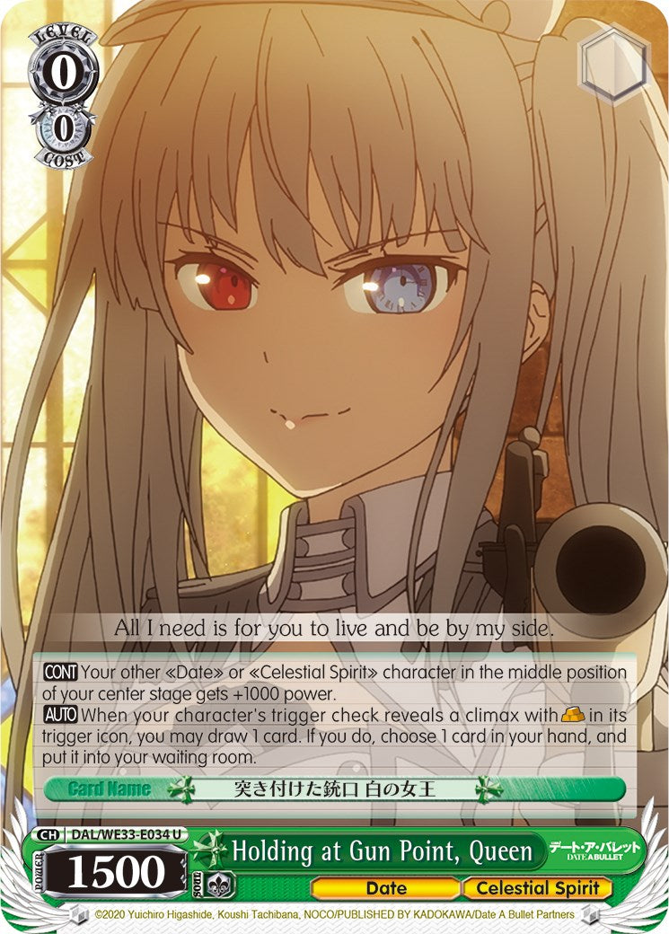 Image of Holding at Gun Point, Queen (DAL/WE33-E034 U) (Parallel Foil) [Date A Bullet]