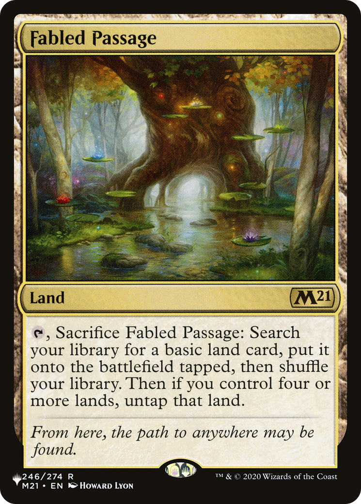 Image of Fabled Passage (M21) [The List]