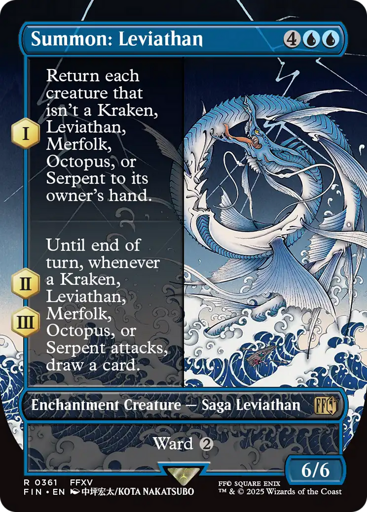 Image of Summon: Leviathan (Borderless) [FINAL FANTASY]