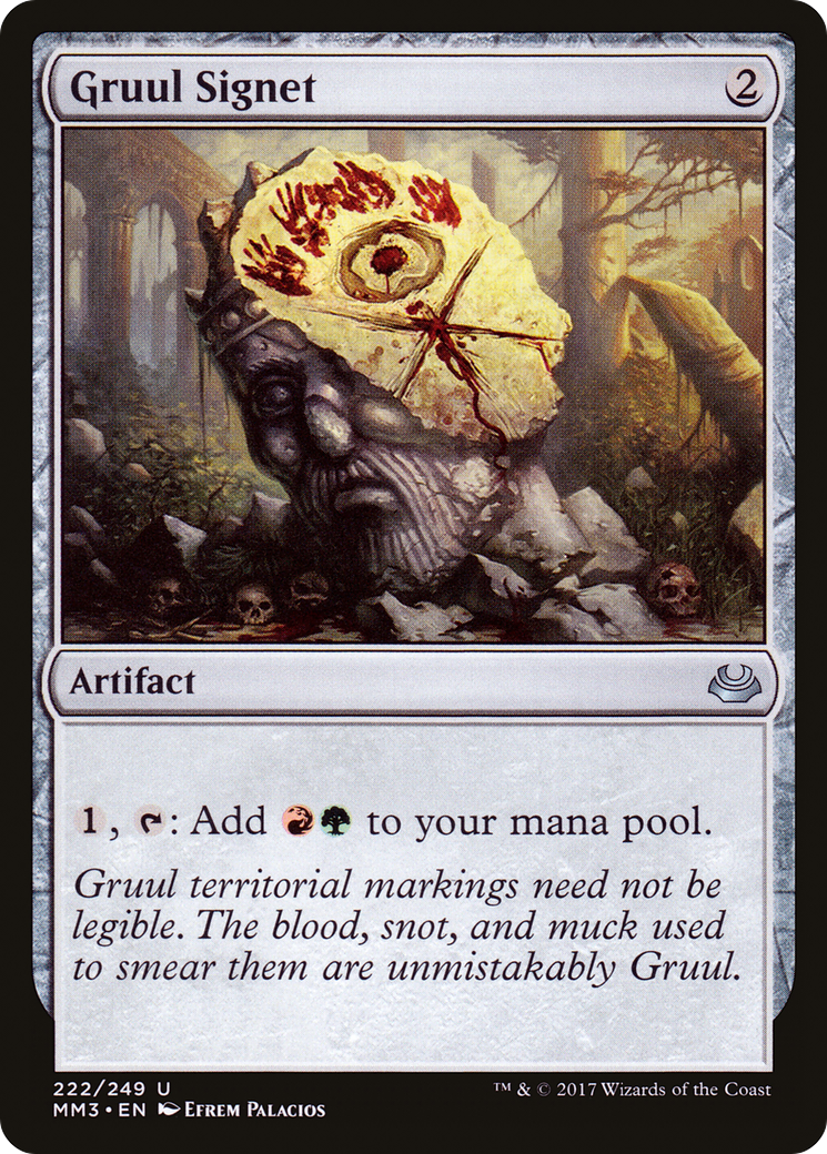 Image of Gruul Signet [Modern Masters 2017]