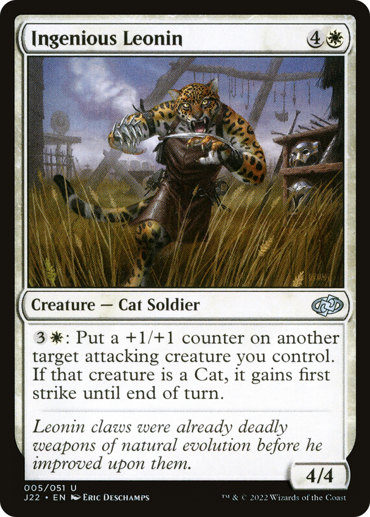 Image of Ingenious Leonin [Jumpstart 2022]