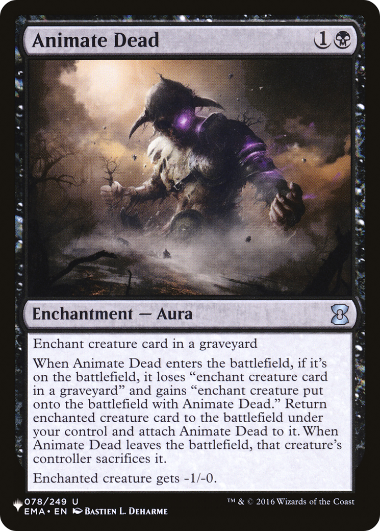 Image of Animate Dead (LIST-078) - The List
