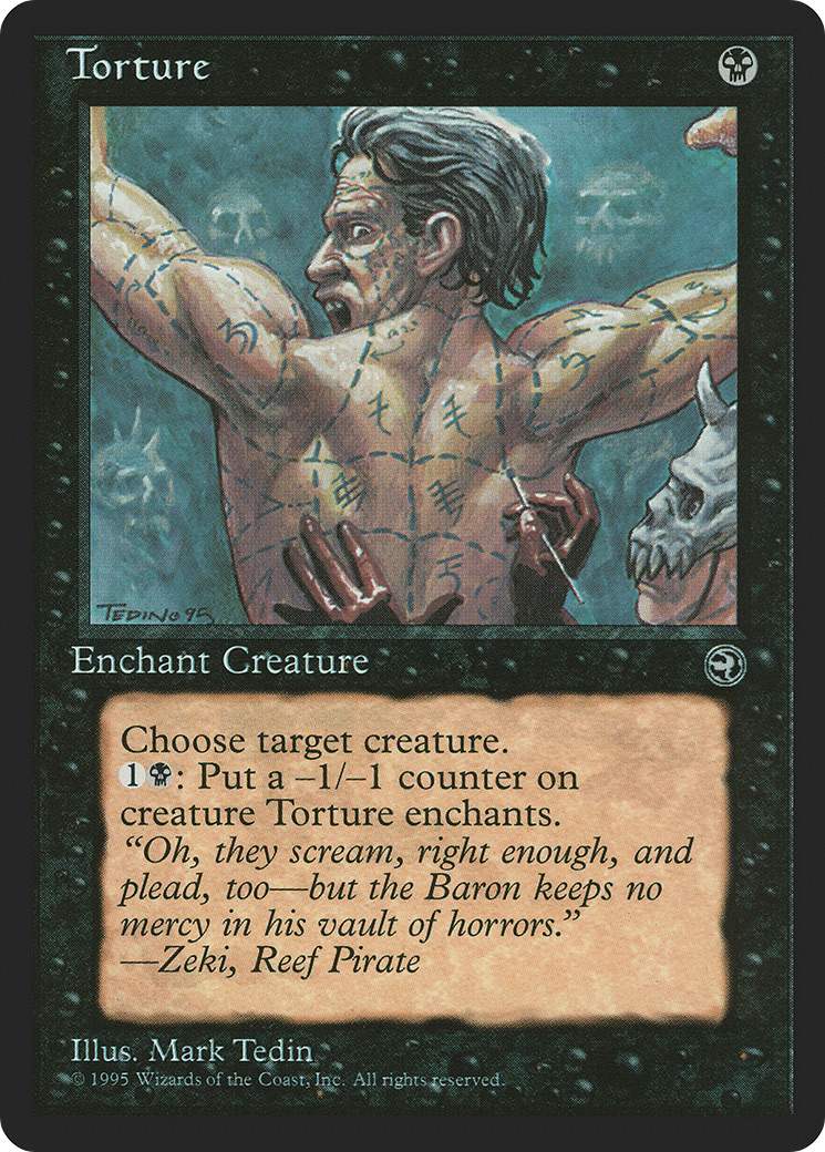 Image of Torture (Zeki Flavor Text) [Homelands]