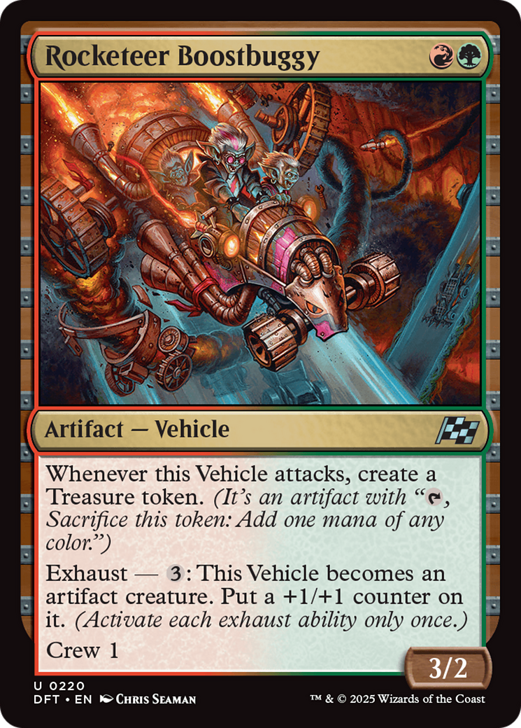Image of Rocketeer Boostbuggy [Aetherdrift]