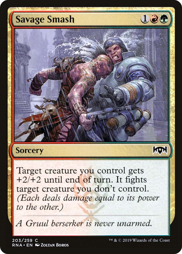 Image of Savage Smash [Ravnica Allegiance]