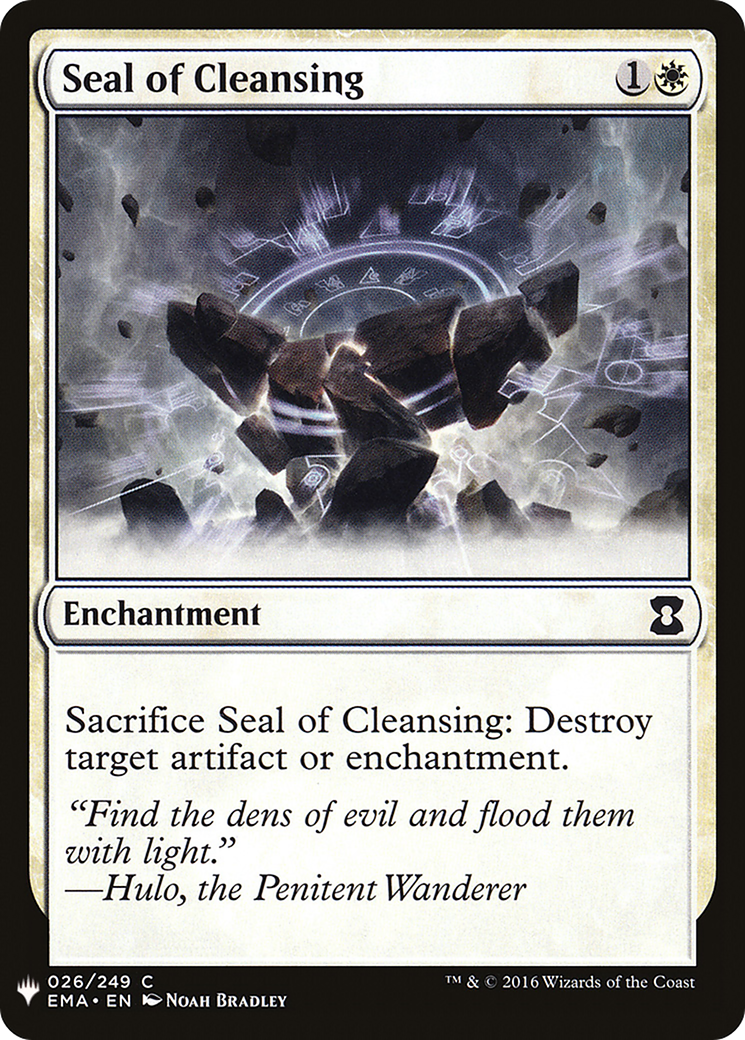 Image of Seal of Cleansing [Mystery Booster]