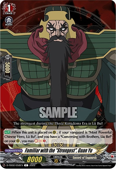 Image of Familiar with the 