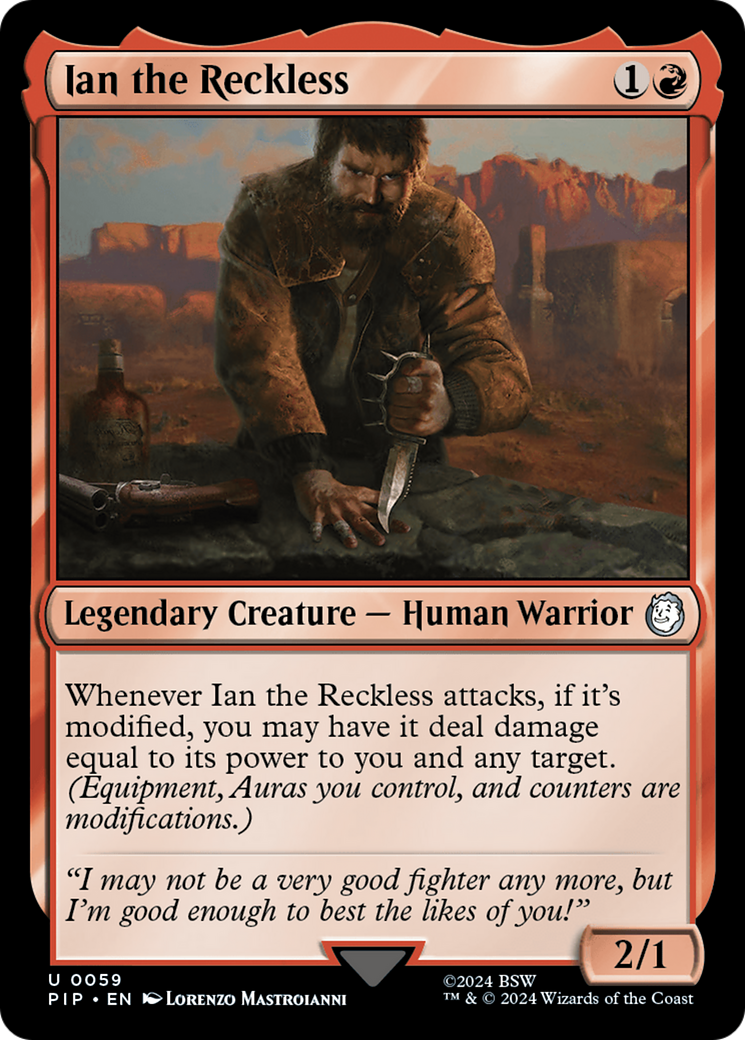 Image of Ian the Reckless [Fallout]