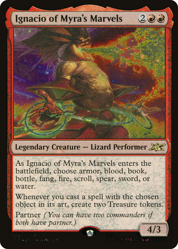 Image of Ignacio of Myra's Marvels (Galaxy Foil) [Unfinity]