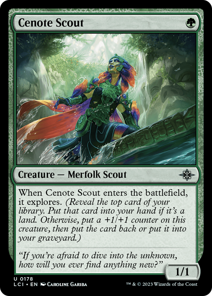 Image of Cenote Scout [The Lost Caverns of Ixalan]