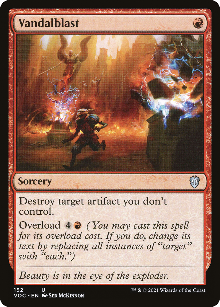 Image of Vandalblast [Innistrad: Crimson Vow Commander]