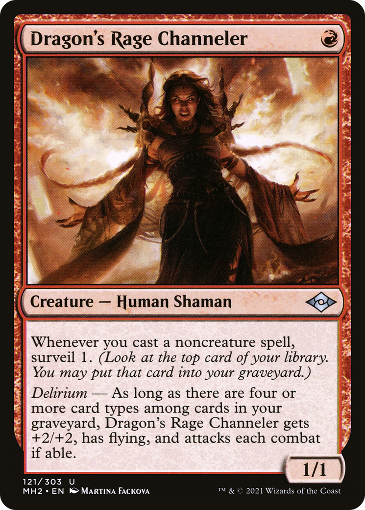 Image of Dragon's Rage Channeler [Modern Horizons 2]