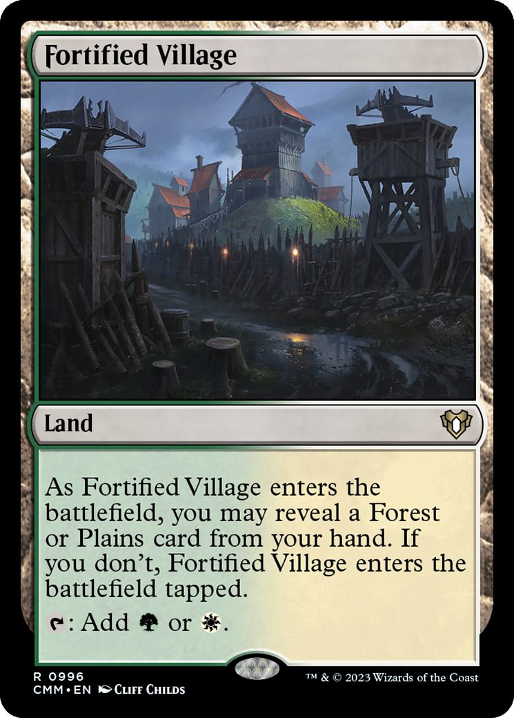 Image of Fortified Village [Commander Masters]