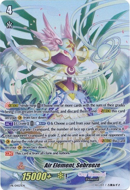 Image of Air Element, Sebreeze (Premium Collection 2019) (PR/0457EN) [Promo Cards]