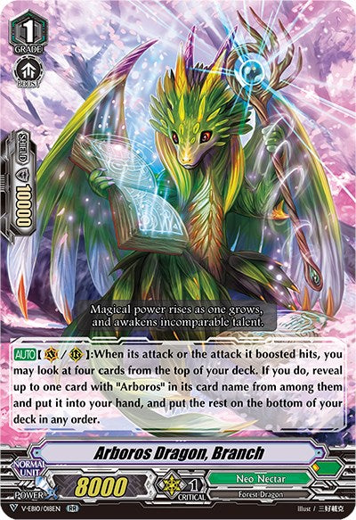 Image of Arboros Dragon, Branch (V-EB10/018EN) [The Mysterious Fortune]
