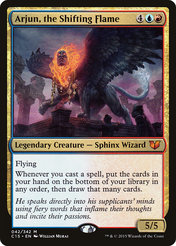 Image of Arjun, the Shifting Flame [Commander 2015]