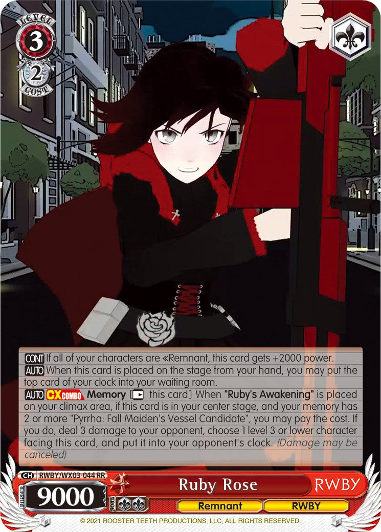 Image of Ruby Rose (RWBY/WX03-044 RR) [RWBY]
