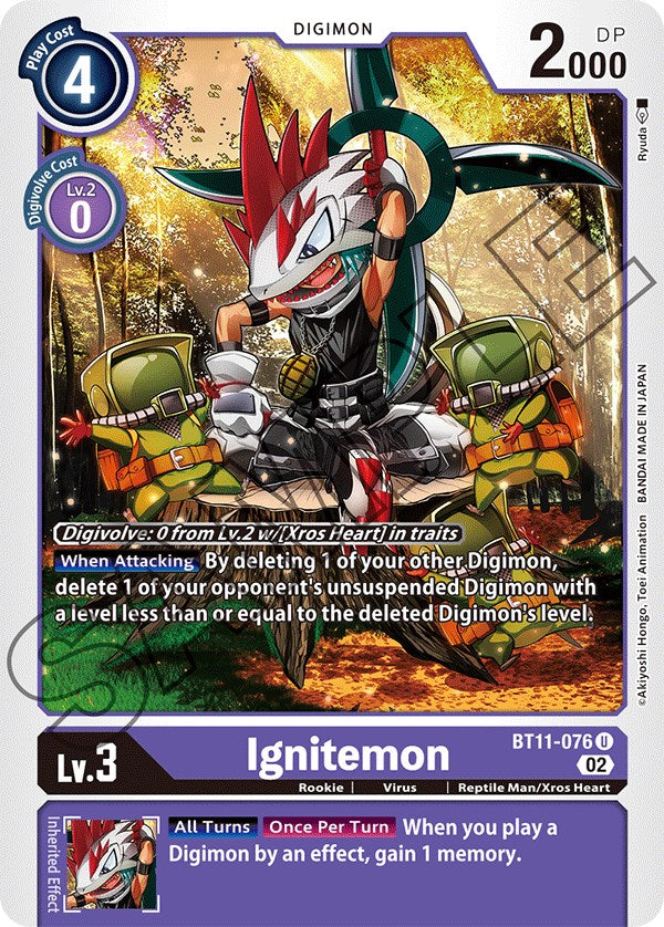 Image of Ignitemon [BT11-076] [Dimensional Phase]