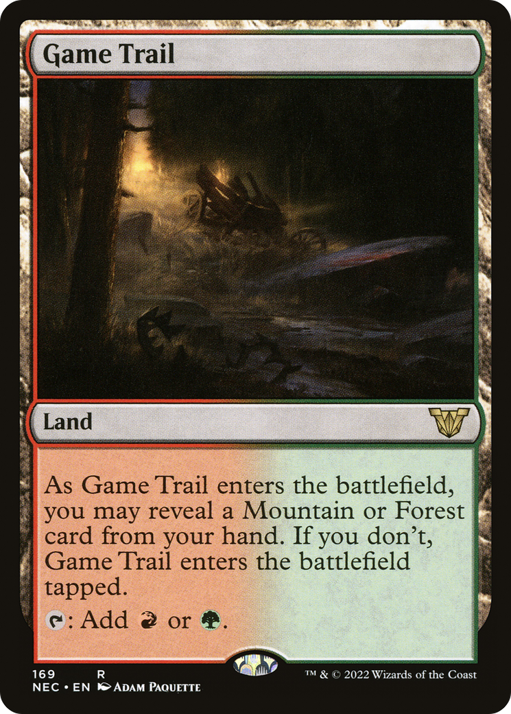 Image of Game Trail [Kamigawa: Neon Dynasty Commander]