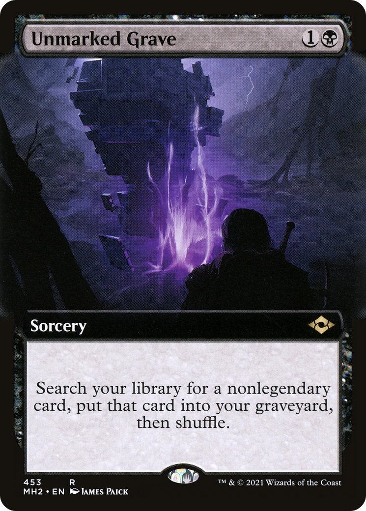 Image of Unmarked Grave (Extended Art) [Modern Horizons 2]