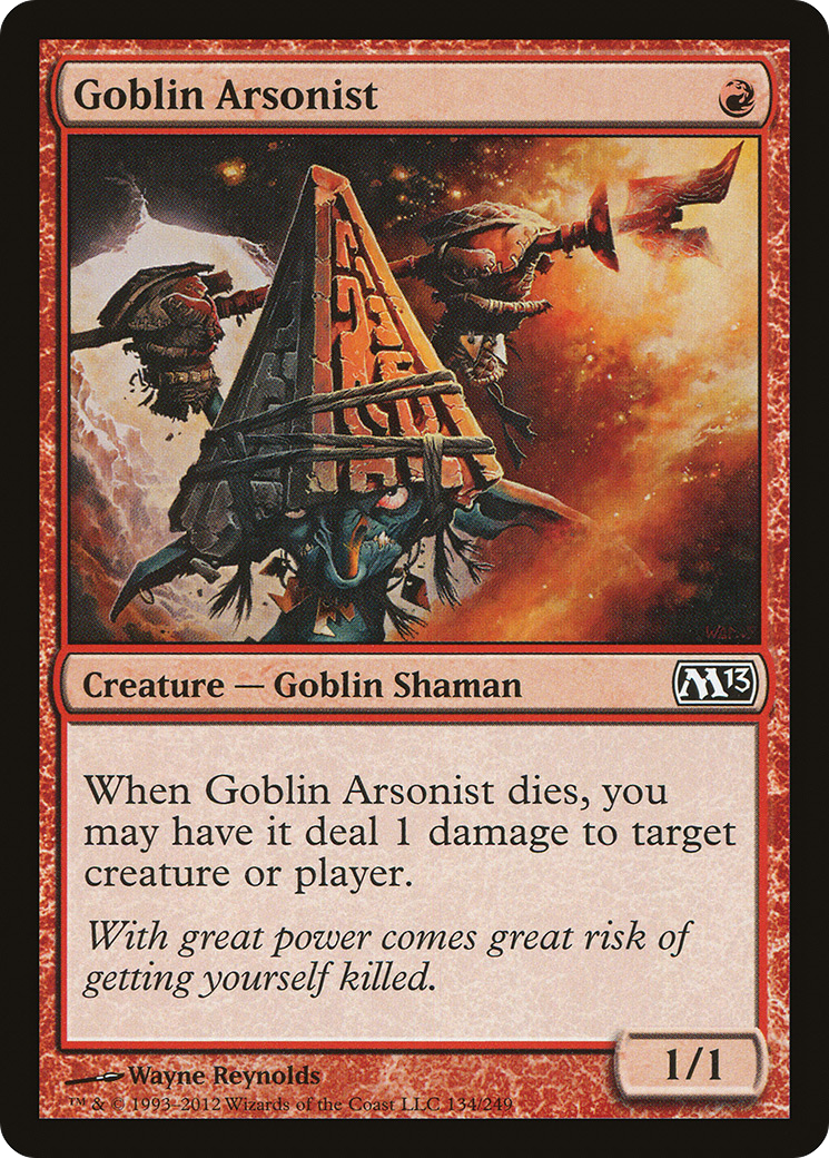 Image of Goblin Arsonist [Magic 2013]