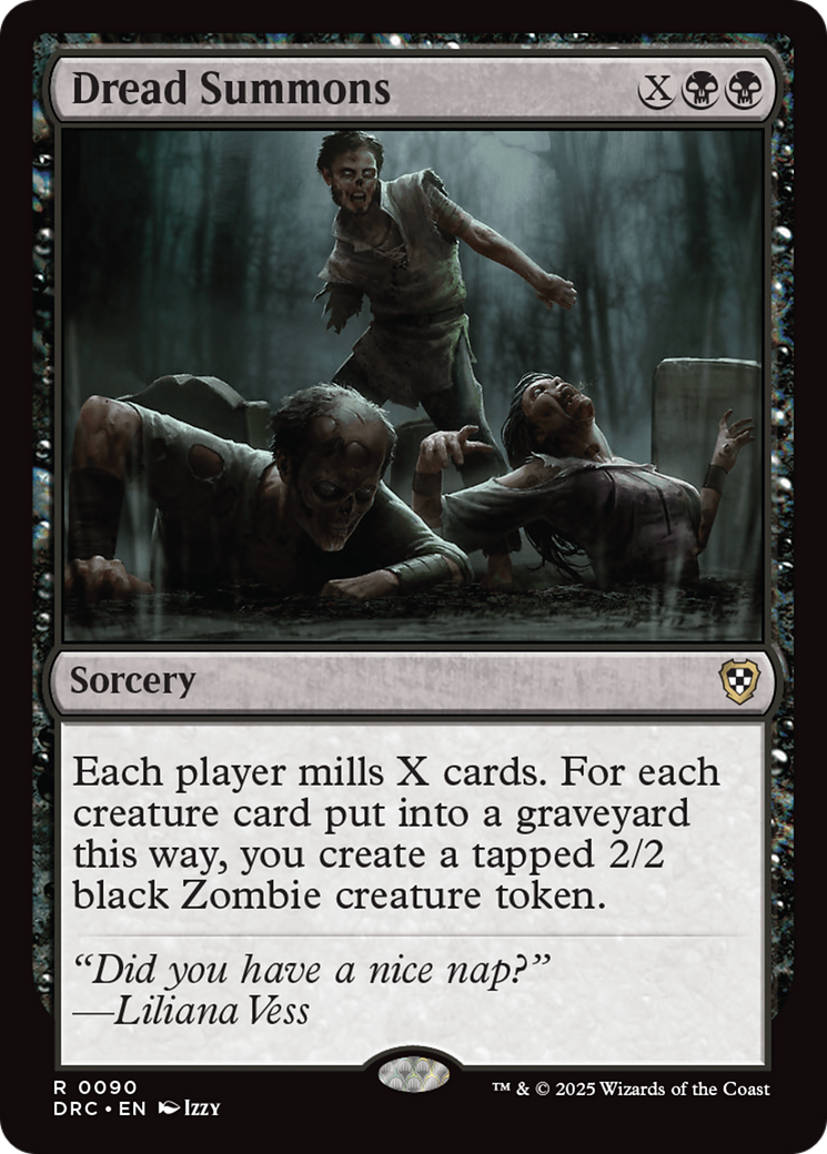 Image of Dread Summons [Aetherdrift Commander]