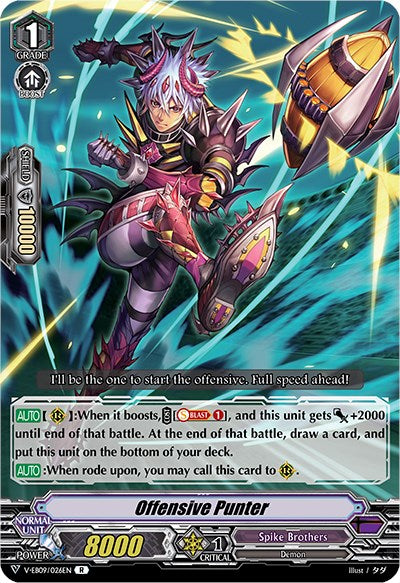 Image of Offensive Punter (V-EB09/026EN) [The Raging Tactics]