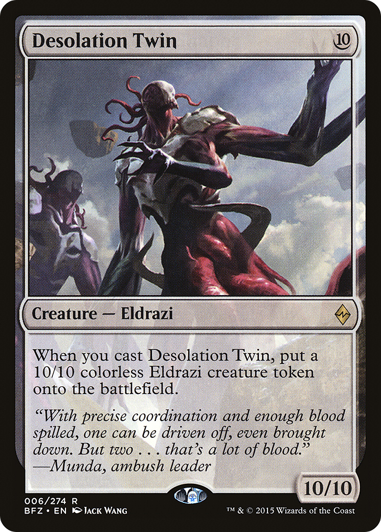 Image of Desolation Twin [Battle for Zendikar]