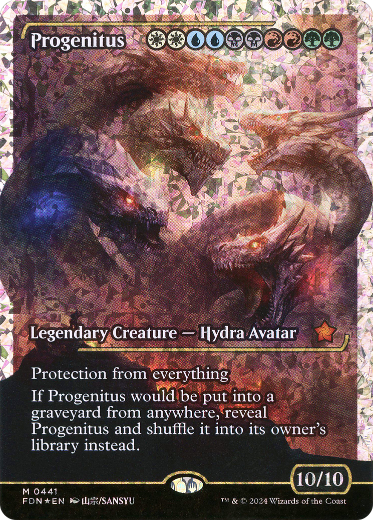 Image of Progenitus (Showcase) (Fracture Foil) [Foundations]
