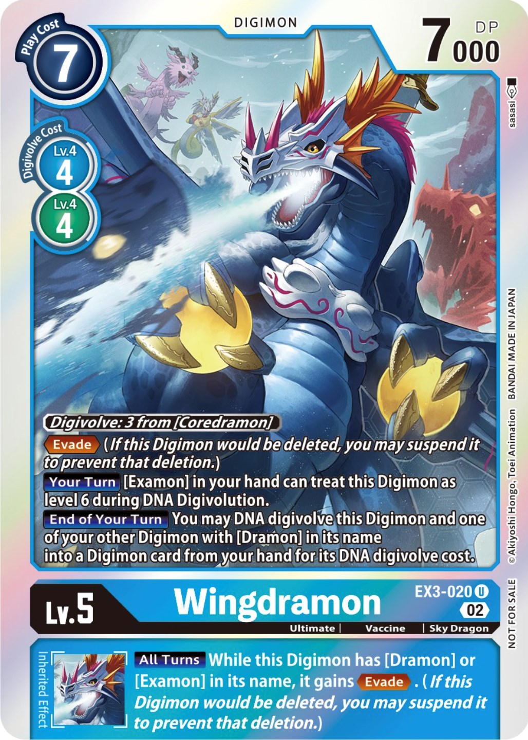 Image of Wingdramon [EX3-020] (Alternate Art) [Draconic Roar]
