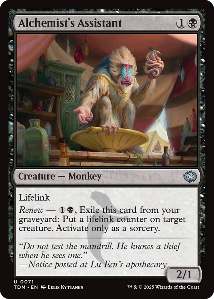 Image of Alchemist's Assistant [Tarkir: Dragonstorm]
