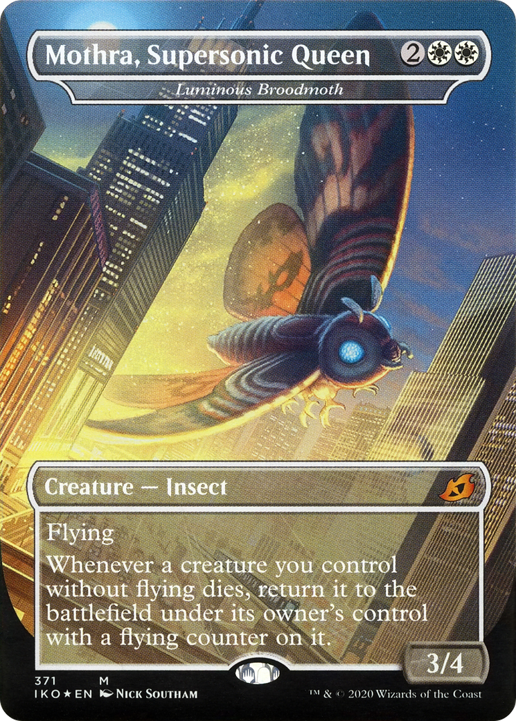 Image of Luminous Broodmoth - Mothra, Supersonic Queen (Godzilla Series) [Ikoria: Lair of Behemoths]
