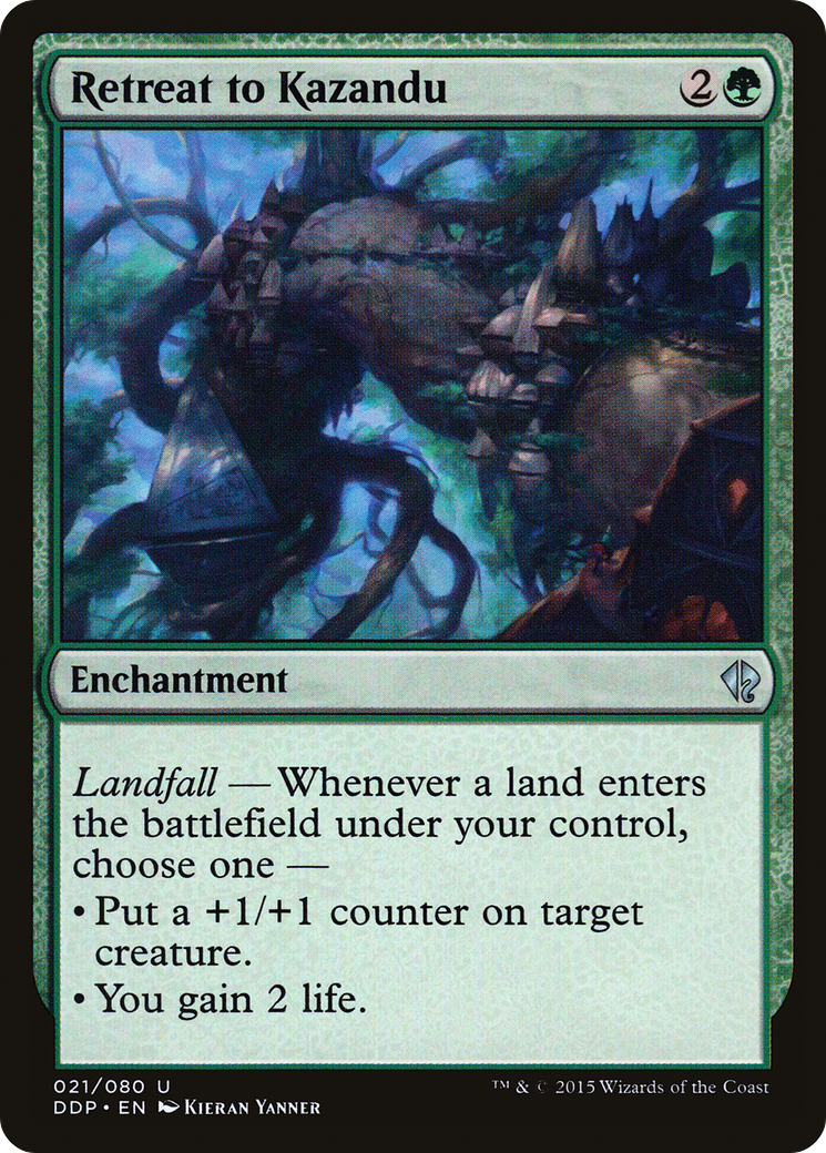 Image of Retreat to Kazandu [Duel Decks: Zendikar vs. Eldrazi]